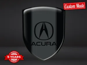Honda Acura Waterproof Sticker Label Premium Professional Minimal